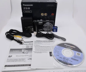 Panasonic LUMIX DMC-ZS8 14.1 MP Digital Camera Complete Bundle - TESTED WORKING✅ - Picture 1 of 13