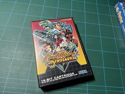 SEGA Megadrive Cadillacs And Dinosaurs with manual