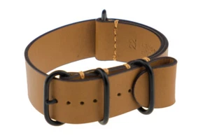 RIOS1931 Calfskin One-Piece Strap "Madrid", 18-24 mm, 6 colors, new! - Picture 1 of 7