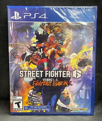 Street Fighter 6 Years 1-2 Fighters Edition (Playstation 4 / PS4) BRAND NEW - Image 1 of 2