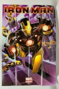 NOS Marvel Comics 2012 Marvel Now Iron Man Promo Poster 36×24 - Picture 1 of 3
