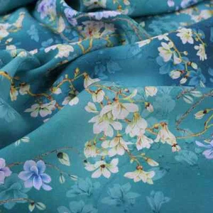 55'' Wide By Yards Digital Print Rayon Material Soft Viscose Fabric Dress Summer - Picture 1 of 6