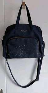Damen Handtasche Schultertasche Elephant Casual Damentasche Blau Türkis - Bild 1 von 9