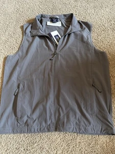 Lightweight Layering Charles River 9941 Men’s Pack-n-Go Grey Velcor Vest XL - Picture 1 of 4