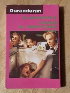Duran Duran - All She Wants Is - Scarce 1988 USA 2 track cassette single - Picture 1 of 6