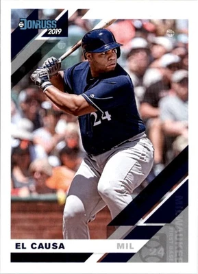 2019 Donruss Variations #166 Jesus Aguilar - BB - Image 1 of 2