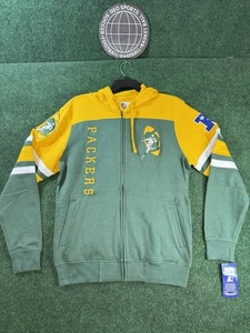 Chaqueta Green Bay Packers Starter Extreme Vintage Logotipos Cremallera Completa Talla Mediana - Imagen 1 de 6