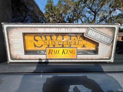 MTH RailKing Swift Silverleaf Die Cast Reefer Car # 30-8617 New in box - Image 1 of 4