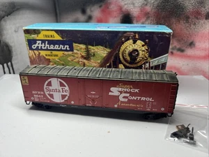 Athearn Santa Fe Super Shock Control Box Car HO Scale mit Box - Bild 1 von 3