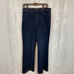 NYDJ Straight Leg Dark Wash 14 - Picture 1 of 6