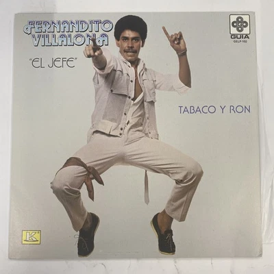 FERNANDITO VILLALONA - EL JEFE TABACO Y RON - 1985 MEXICAN LP, MERENGUE - Image 1 of 4