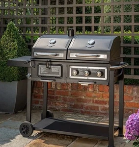 UniFlame Classic Big American Gas / Charcoal 3B Grill., - Picture 1 of 14