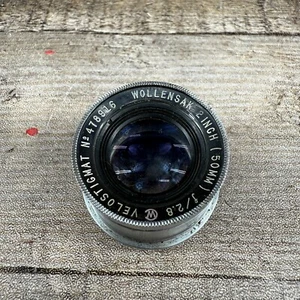 Wollensak 2 Inch Lens 50mm 2.8 Velostigmat - Picture 1 of 9