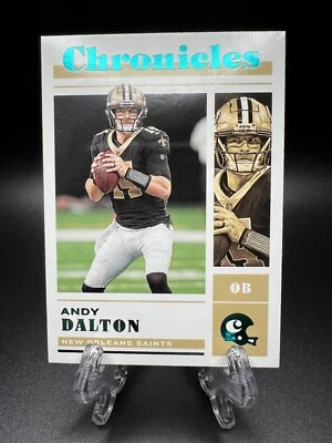 2022 Panini Chronicles - Andy Dalton #27 Teal - Image 1 of 2