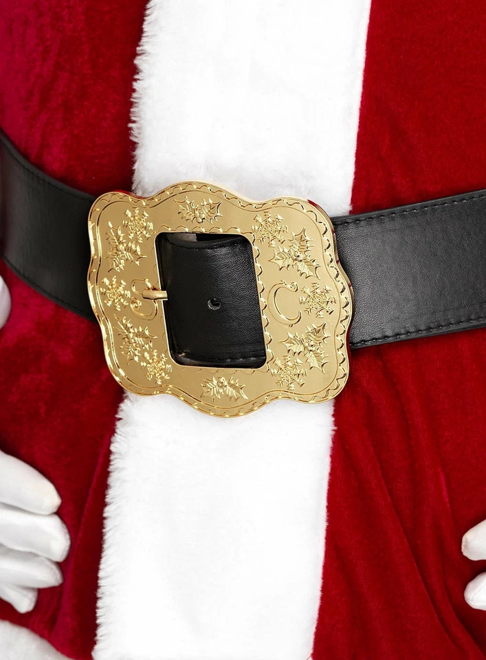 SMIFFYS Kostüm Gürtel - für Weihnachtsmann Kostüm - Ein bisschen Bling-Bling für Santa
