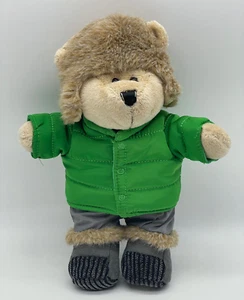2011 Starbucks Bearista Barista Bear Collection Green Puffer Jacket NO TUSH TAG - Bild 1 von 8