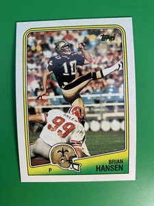 1988 Topps Brian Hansen #62 New Orleans Saints - Picture 1 of 2