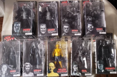 NECA Sin City kevin Manute Gail Yellow Bastard Wendy Miho Marv 9 Figures Foto 1 de 4