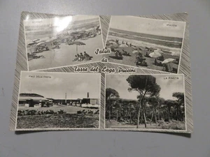 CP Vintage Postkarte Grüße Aus Torre Del Lago Puccini Shipped 1962 - Bild 1 von 3