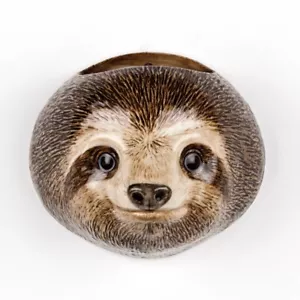 Quail Ceramics Wall Flower Vase Sloth - Picture 1 of 2