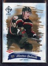2000-01 Pacific Private Stock Retail #125 Marian Gaborik RC 224/230