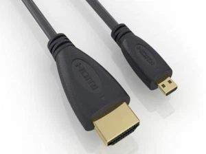 Cable EM HDMI M a Micro HDMI M 1,4 V 3D listo con chapado en oro - Imagen 1 de 1