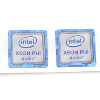  100pcs  NEW Sticker badge label decal for laptop XEON PHI inside 18*18mm ST080