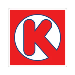 Circle K Tankstelle Logo AUFKLEBER Vinyl gestanzt Aufkleber - Bild 1 von 13