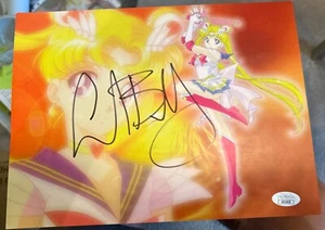 Foto firmada por Linda Ballantyne Sailor Moon actriz de voz 8,5 X 11 JSA RARA - Imagen 1 de 4