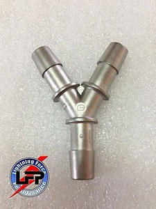 for 1999-04 FORD SVT LIGHTNING 02-03 HARLEY 5/16" STAINLESS FUEL PUMP Y FITTING - Foto 1 di 1