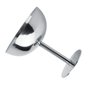 Set Of 2 Elegant Stainless Steel Ice Cream Cups For Desserts CBK - Picture 1 of 22