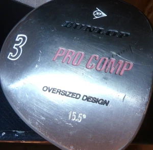 Dunlop 3 Wood Pro Comp 15.5 Degree Oversized Design - Picture 1 of 7