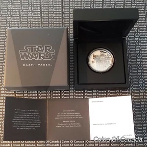 2016 NIUE New Zealand Mint - Darth Vader - Star Wars Disney Coin #coinsofcanada - Picture 1 of 5