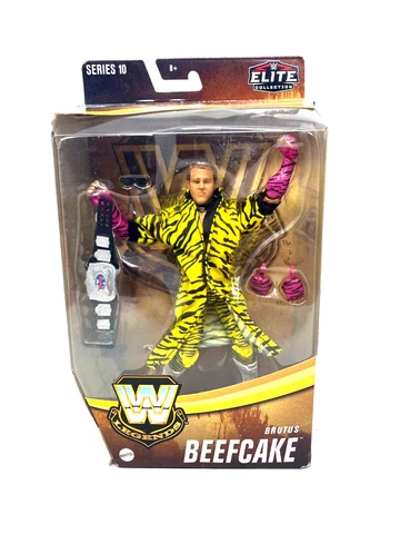 Mattel WWE Elite Series 10 Brutus Beefcake SEALED Action Figure (9) Cover