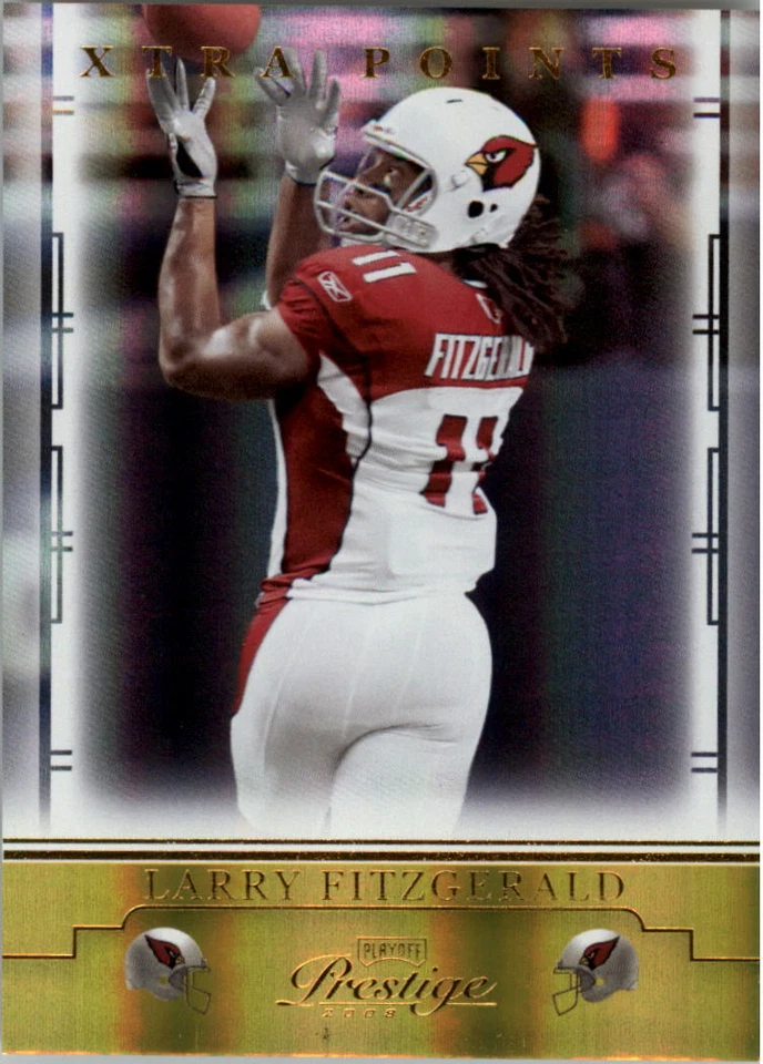 2008 Playoff Prestige Xtra Points Gold #2 Larry Fitzgerald 073/250 - NM-MT - Image 1 of 1
