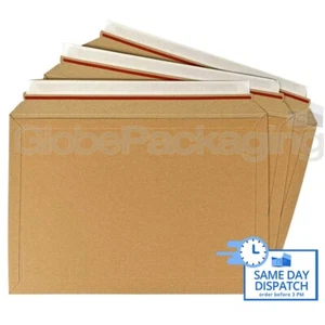 10 x 'A1' DVD STARRKARTON UMSCHLÄGE 235x180 mm (JL1 GRÖSSE) - AMAZON STYLE - Bild 1 von 6