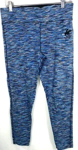 Beverly Hills Polo Club Women Large Multicolor Workout Legging Pants Activewear - Picture 1 of 4