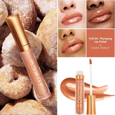 BUXOM “Full On” Plumping Lip Polish (Daisy Donut) NIB - Fast Ship + Gift ! - Image 1 of 4