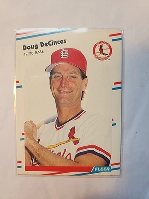 1988 Fleer - Doug DeCinces #31 - Image 1 of 2