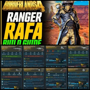 š„Borderlands 4š„Ranger Rafa Build 95% Crit Chanceš„PS5/Xbox/PCš„Moxsy Level 50 - Picture 1 of 18