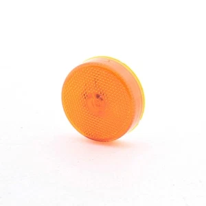 Peterson V143A 2.5" Amber Clearance Side Marker Light Reflex Rubber Grommet Use - Picture 1 of 6