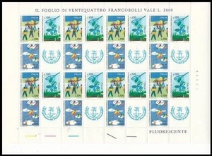 ITALIA 1977 Giornata del francobollo 1 foglio intero MNH** - Foto 1 di 1