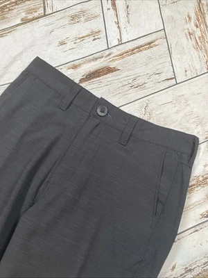 Billabong 男孩交火混合短裤 25 码深灰色游泳滑板冲浪 — 第 1/4 张图片