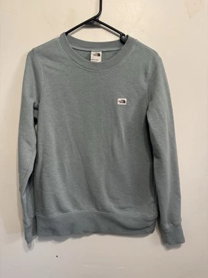 Moletom The North Face-Pullover-Mulher S Heritage Patch-Crew Neck-Sage Green - Imagem 1 de 4