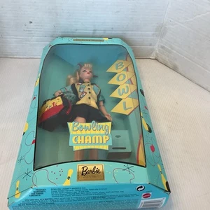 Barbie campione di bowling Mattel 1999, #25871, edizione da collezione - Foto 1 di 8