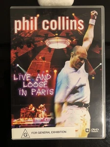 dvds Phil Collins Live And Loose In Paris With Booklet Warner 1997 Reg 2-6 E.U. - Picture 1 of 4