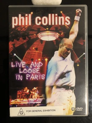 dvds Phil Collins Live And Loose In Paris With Booklet Warner 1997 Reg 2-6 E.U. - Image 1 of 4