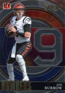 🏈 Joe Burrow 2021 Panini Select Football Select Numbers #SN-12 - Picture 1 of 2