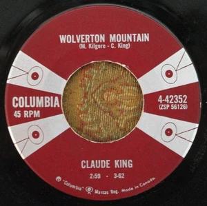 Claude King - Wolverton Mountain (Vinyl,7", 45 RPM, Single) - Bild 1 von 2