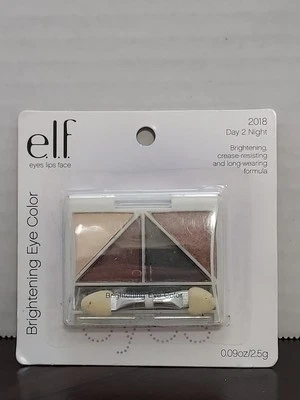 New e.l.f. Brightening Eye Color Quad 2018 Day 2 Night - Image 1 of 4